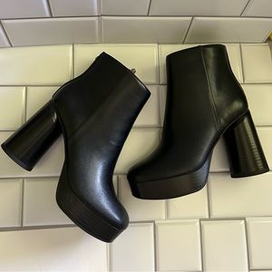 Black Platform Boots